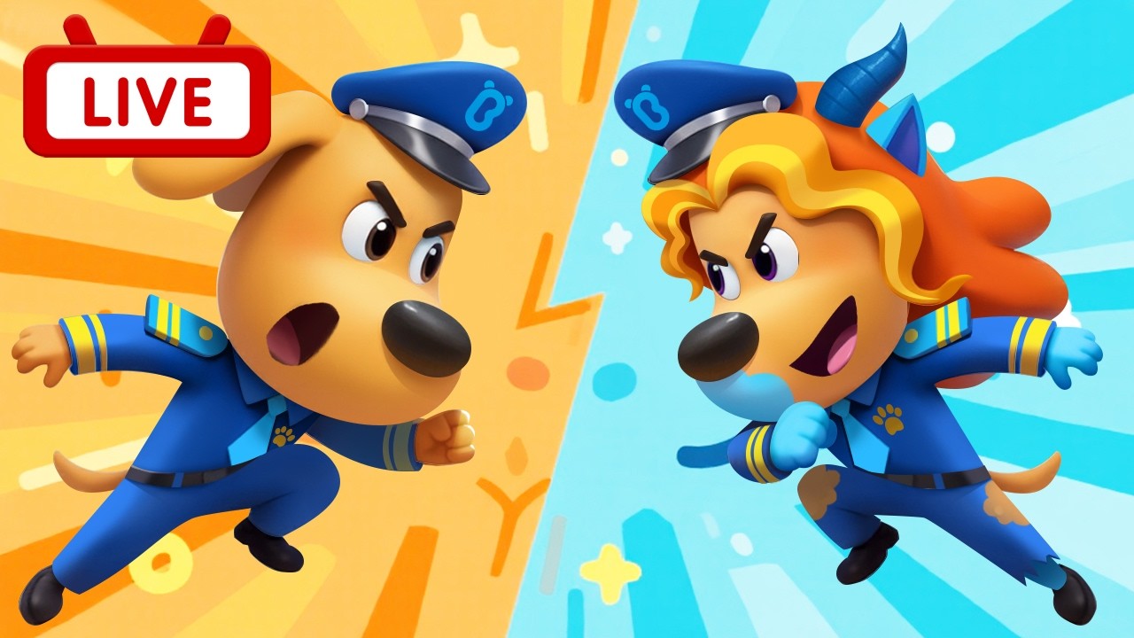 🔴【LIVE】真假啦咘 +更多 | Kids Cartoon | 熱門動畫合集 | 安全警長啦咘啦哆 Sheriff Labrador | BabyBus 寶寶巴士