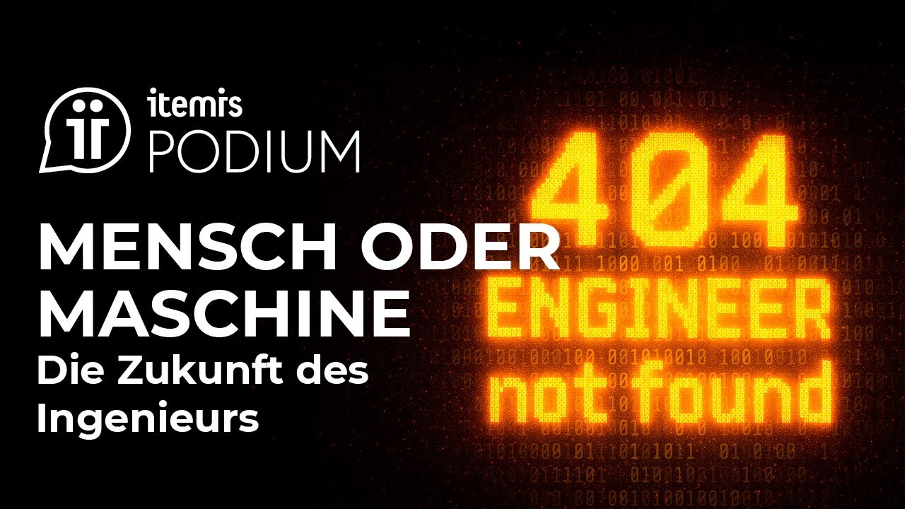 itemis PODIUM: Mensch oder Maschine – Die Zukunft des Ingenieurs