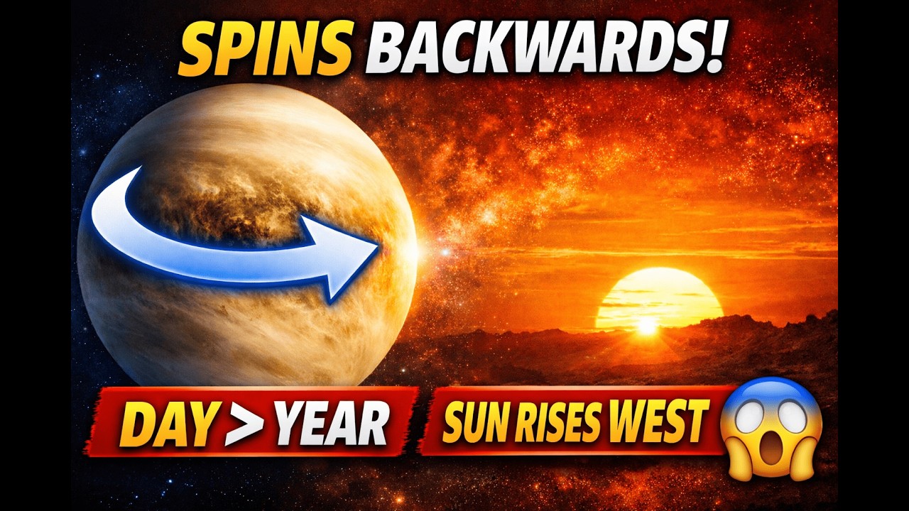 A Day Longer Than a Year?! Venus’ Rotation Mystery