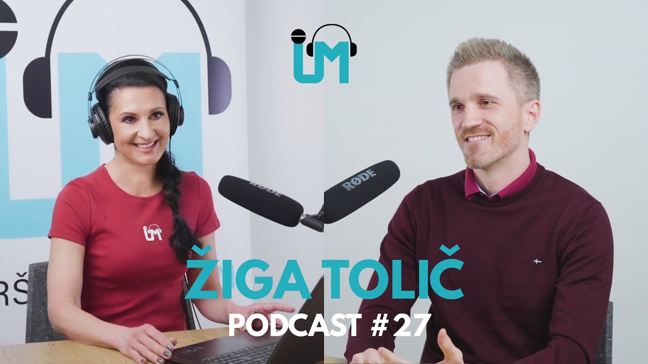 Uršula Majcen Podcast #27 – ŽIGA TOLIČ *PODNAPISI*
