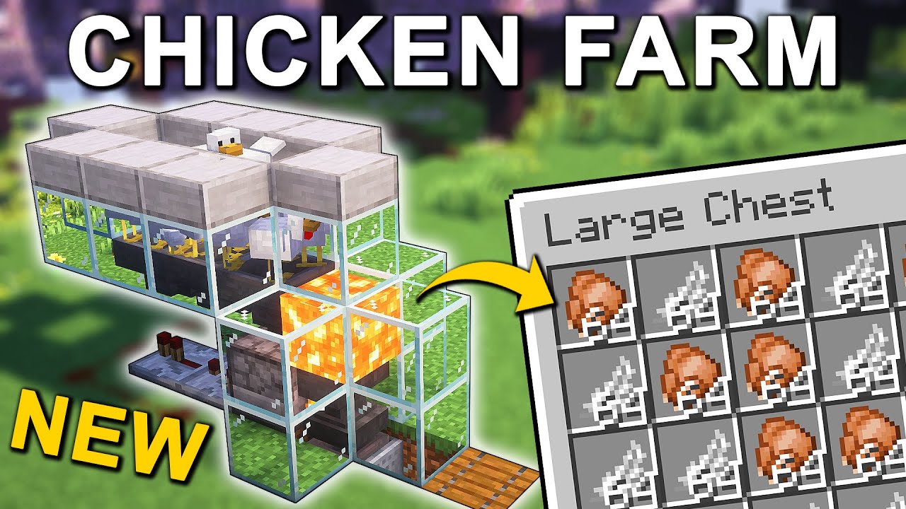 NEW Lava Chicken Farm in Minecraft 1.21.11 (Tutorial)