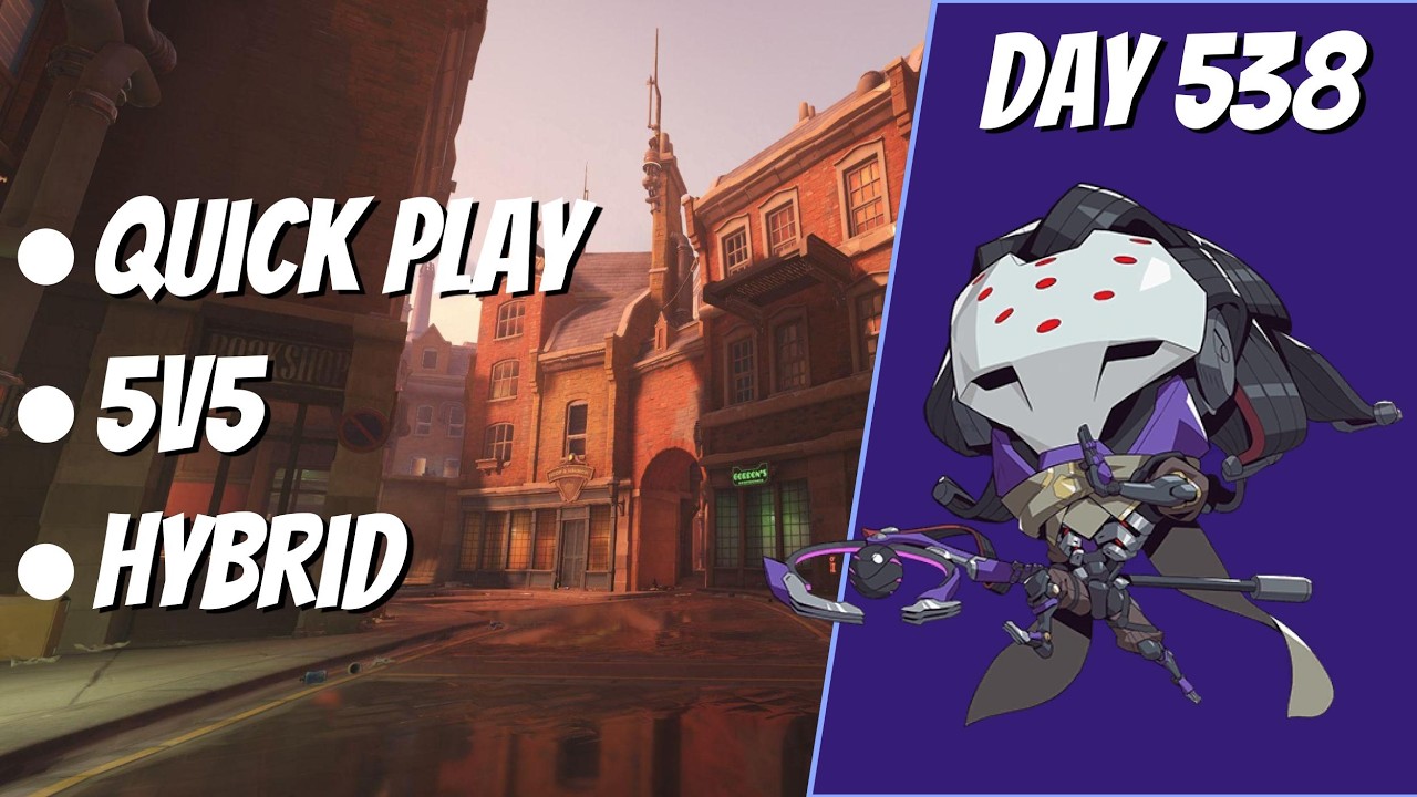 Day 538 of Uploading an Overwatch Game Every Day