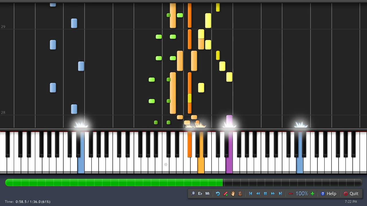 Fireworks Festival - Synthesia (Animal Crossing Wild World/City Folk)