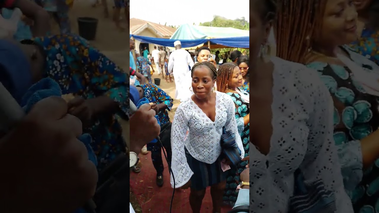 At wedding party in Igoba, Akure.