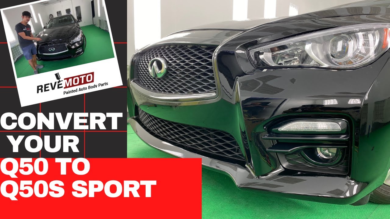 Руководство по полной переделке Infiniti Q50 2014-2017 годов в спортивную модель