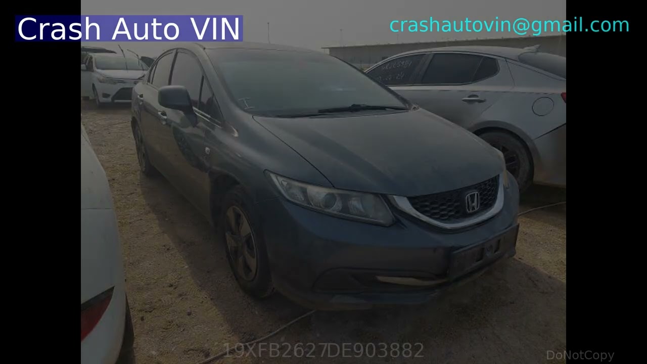 19XFB2627DE903882 HONDA 2013 CIVIC