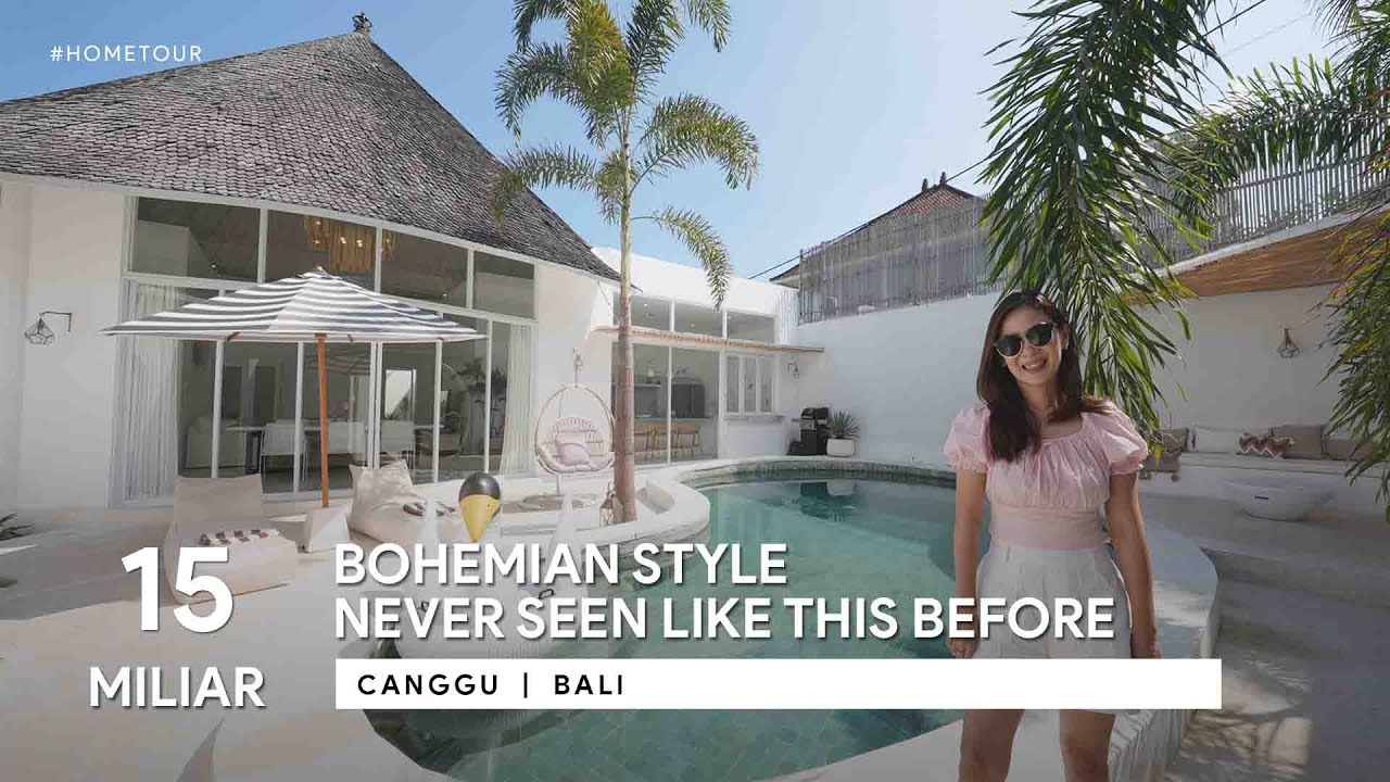 (SOLD) VILLA BOHEMIAN PALING ESTETIK DI BALI. FULLY FURNISHED TINGGAL BAWA KOPER