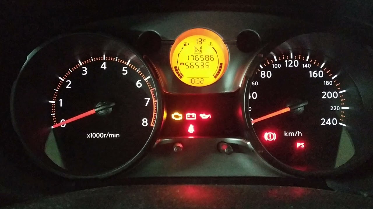 Адаптация дроссельного узла, на автомобиле NISSAN QASHQAI