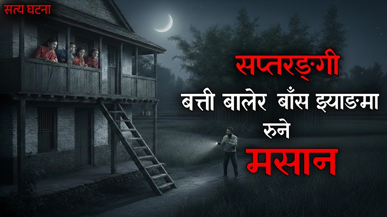 सप्तरङ्गी बत्ती र बाँस झ्याङमा रुने मसान | NEPALI HORROR STORY | SATYA GHATANA  @folktalesinnepali​