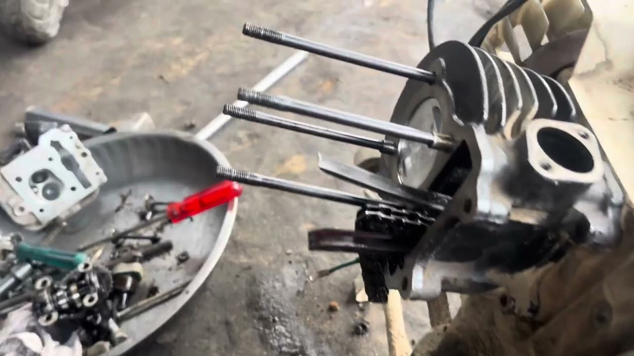 Hero Maestro half engine fitting, Karna
