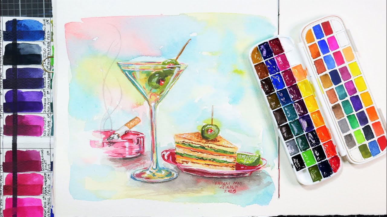 The Gouache You Can Pan! Mission Titanium Class Review!