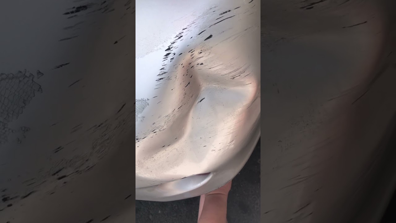 remove dent on rear bumper corolla 2010