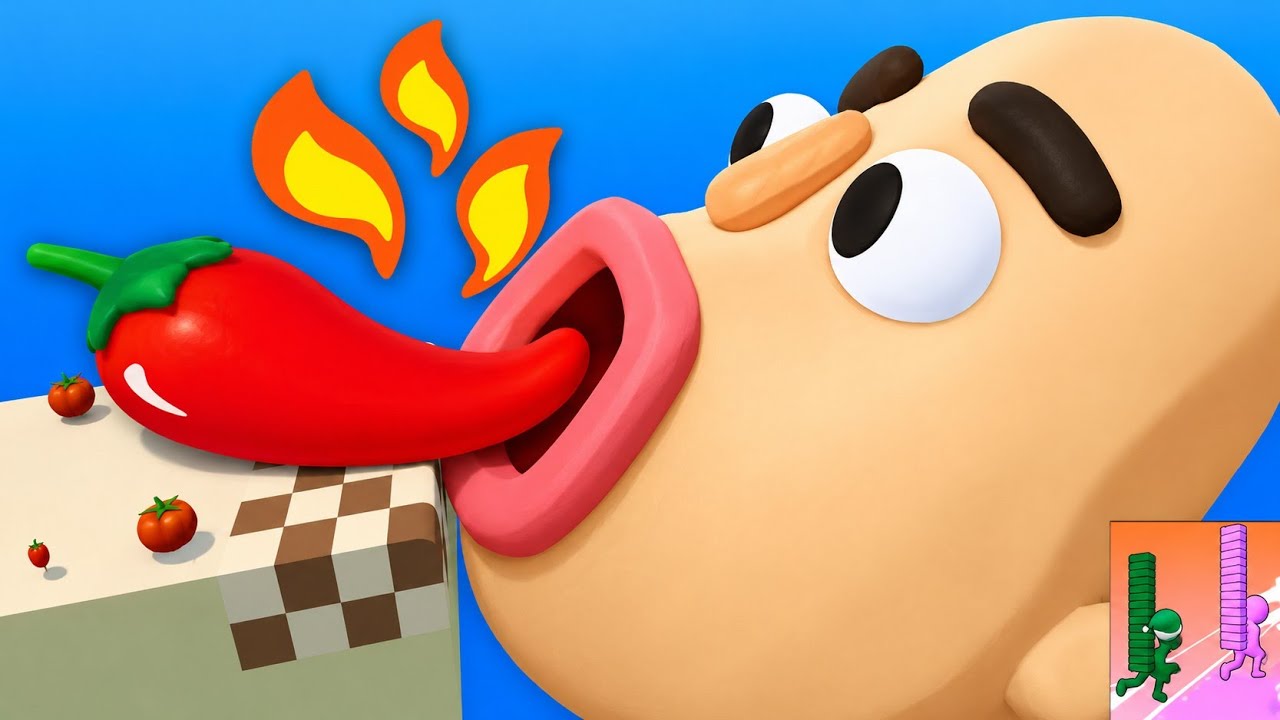 poop Burger vs Chili Sandwich - Sandwich Runner gam pala #games #gameplay ,😜😄