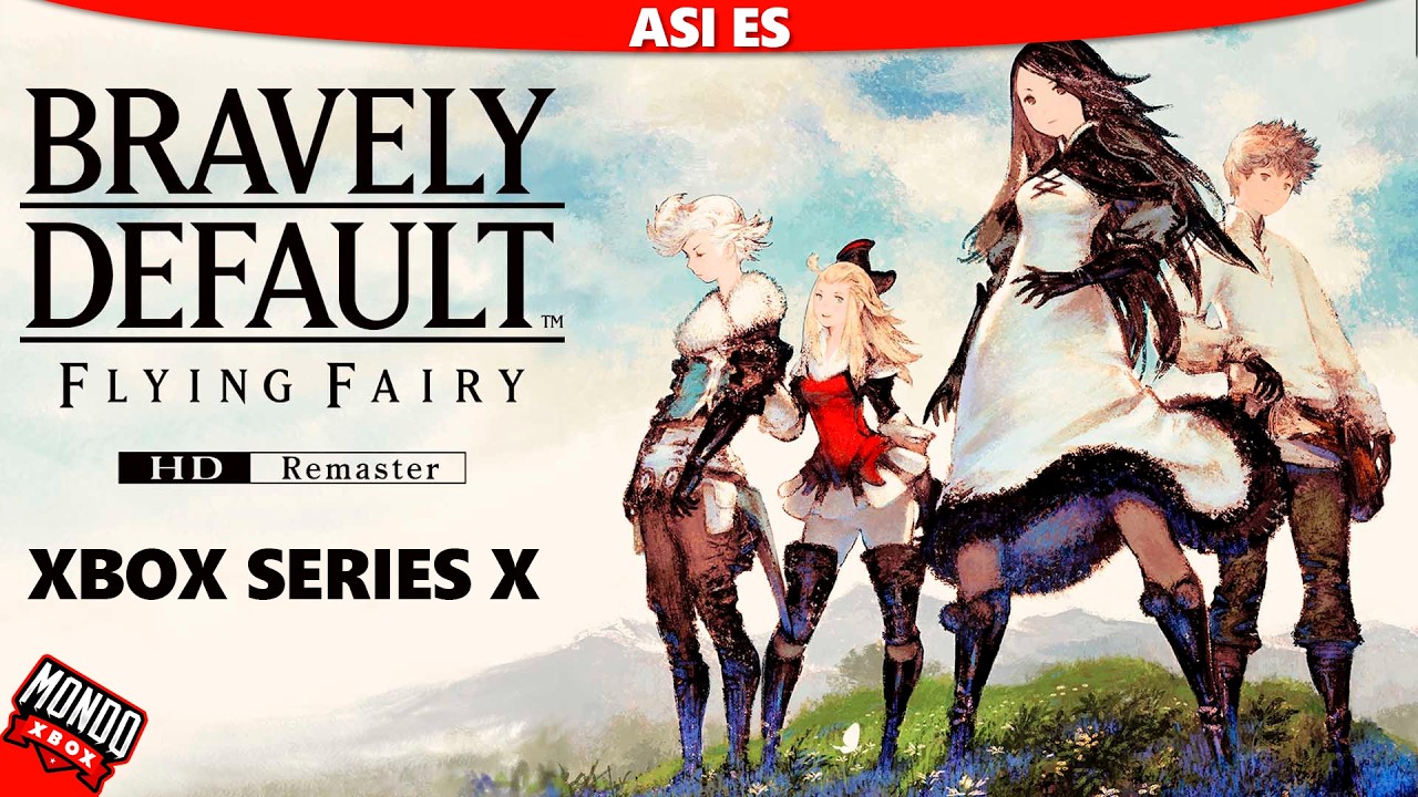 Bravely Default HD Remaster en Xbox Series X, video en 🔴4K60 HDR