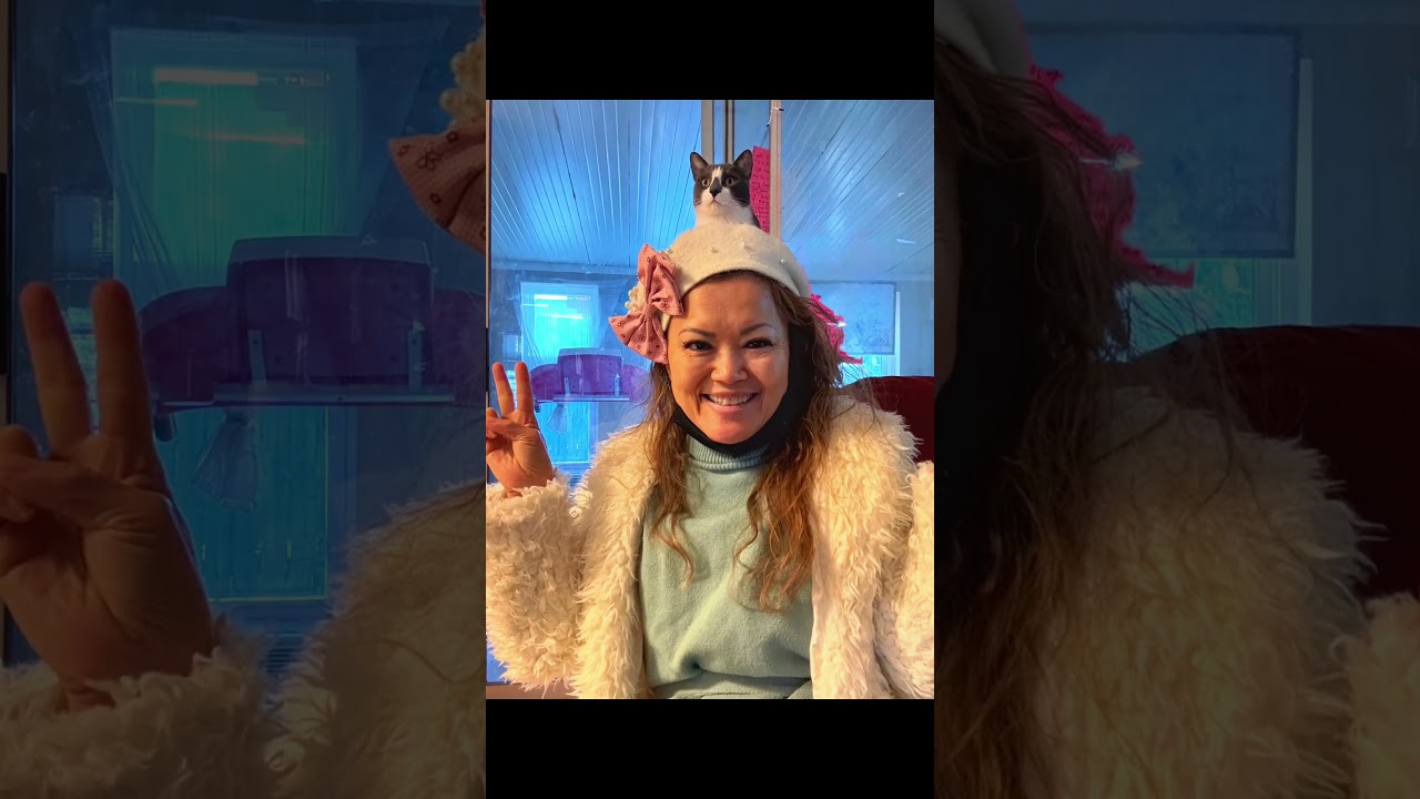 Mom said “I will be right back “😻 