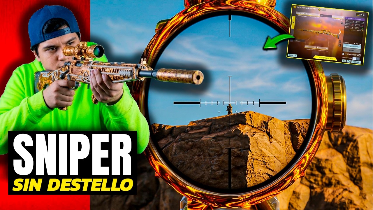 Sniper invisible y pasó esto 😱 | COD MOBILE
