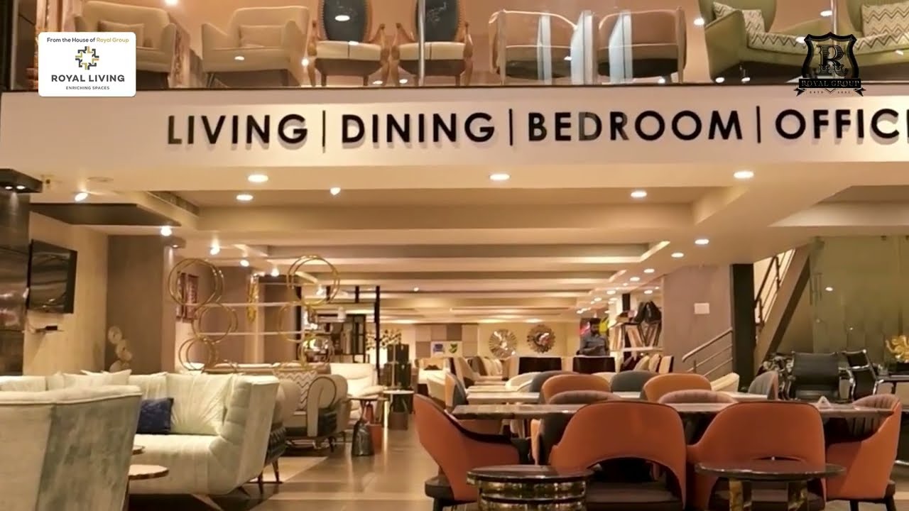 ROYAL LIVING: Northeast's Largest Luxury Furniture Showroom in Guwahati by Royal Group! #decor