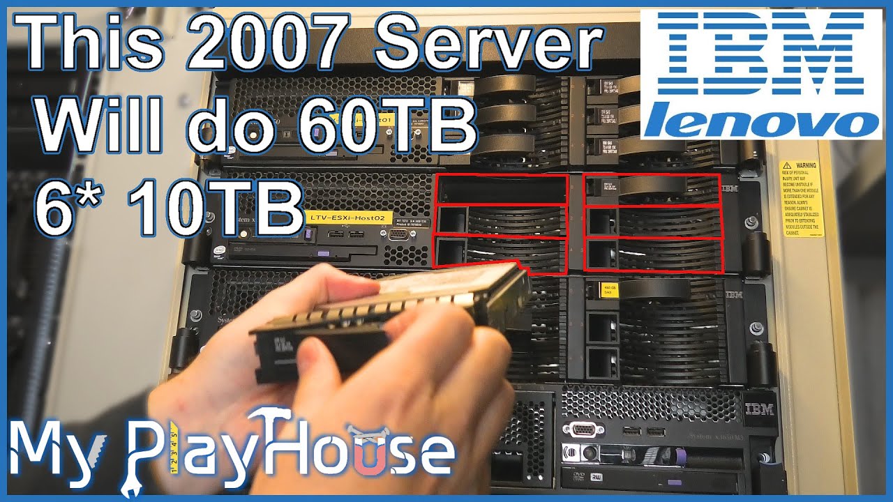 Will the Awesome x3650 M1 be able to handle 60TB - 877