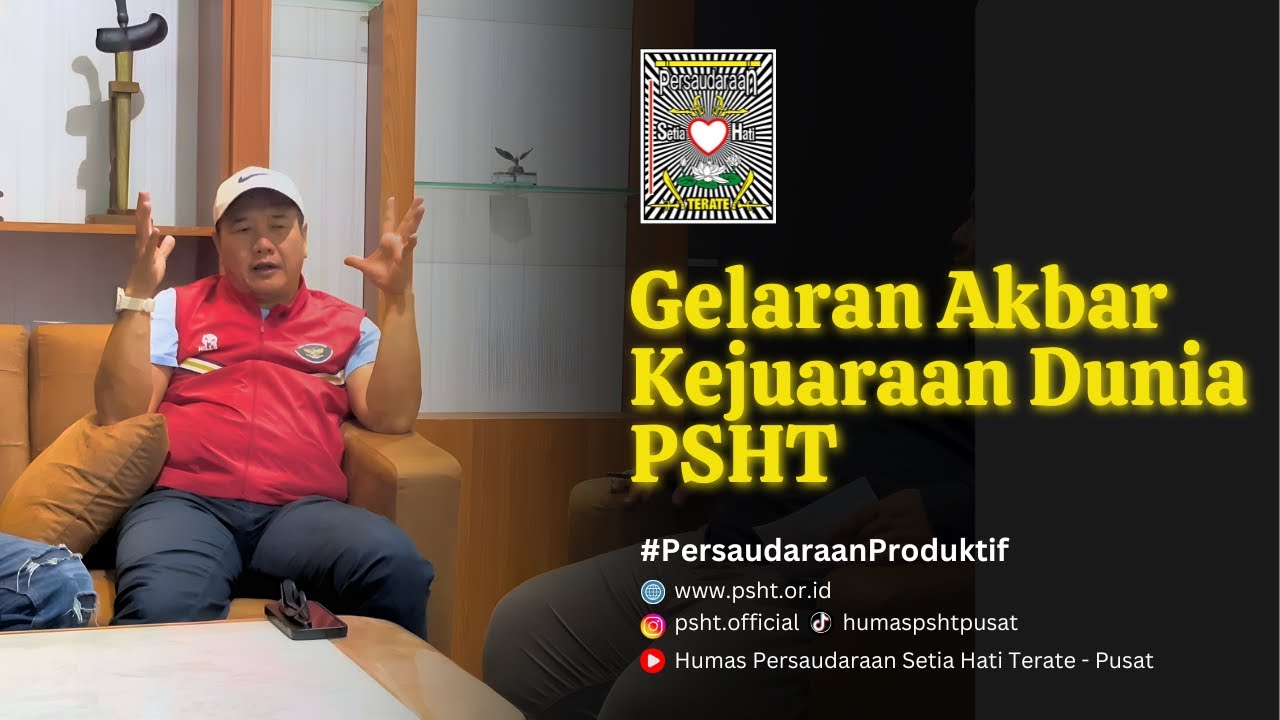Resolusi 2026 PSHT! Persiapan PON 2028 & Kejuaraan Dunia di Bali - Sharing Bareng Pengurus Pusat
