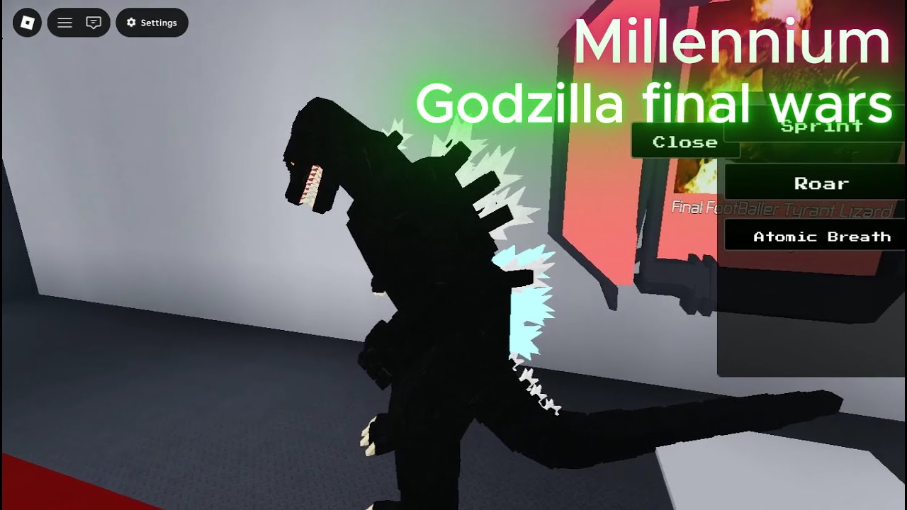 Godzilla 1954-2026 showcase in Kaiju Devastation RP | Roblox