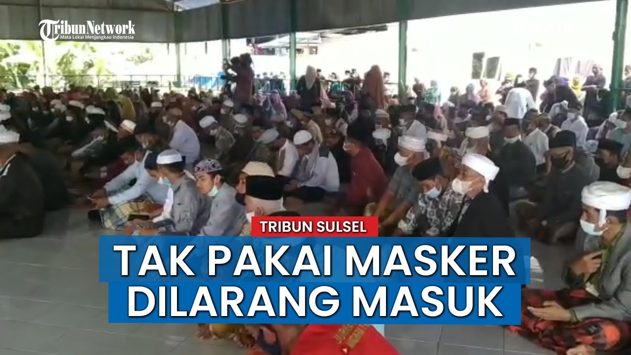 Ribuan Jamaah Tarekat Khalwatiyah Samman Peringati Maulid Nabi, Tak Pakai Masker Dilarang Masuk