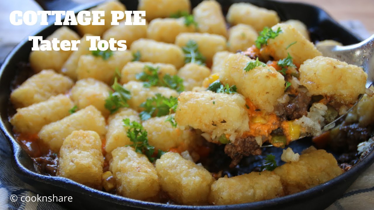 Midweek Magic - Cottage Pie Tater Tots | So Easy!