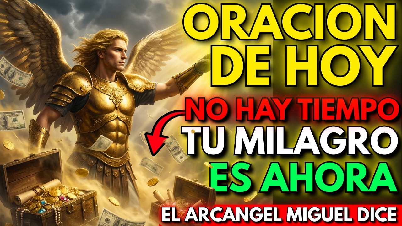 HOY 29 DE ENERO: El Arcángel Miguel Advierte — El Tiempo Se Acabó Para Ti