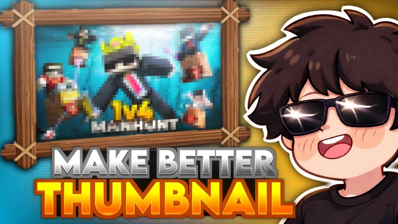Make Minecraft Thumbnails That Get CLICKS (2026)🚀