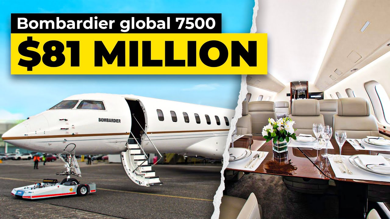 THE BEST Private Jet Experience? Inside Bombardier Global 7500