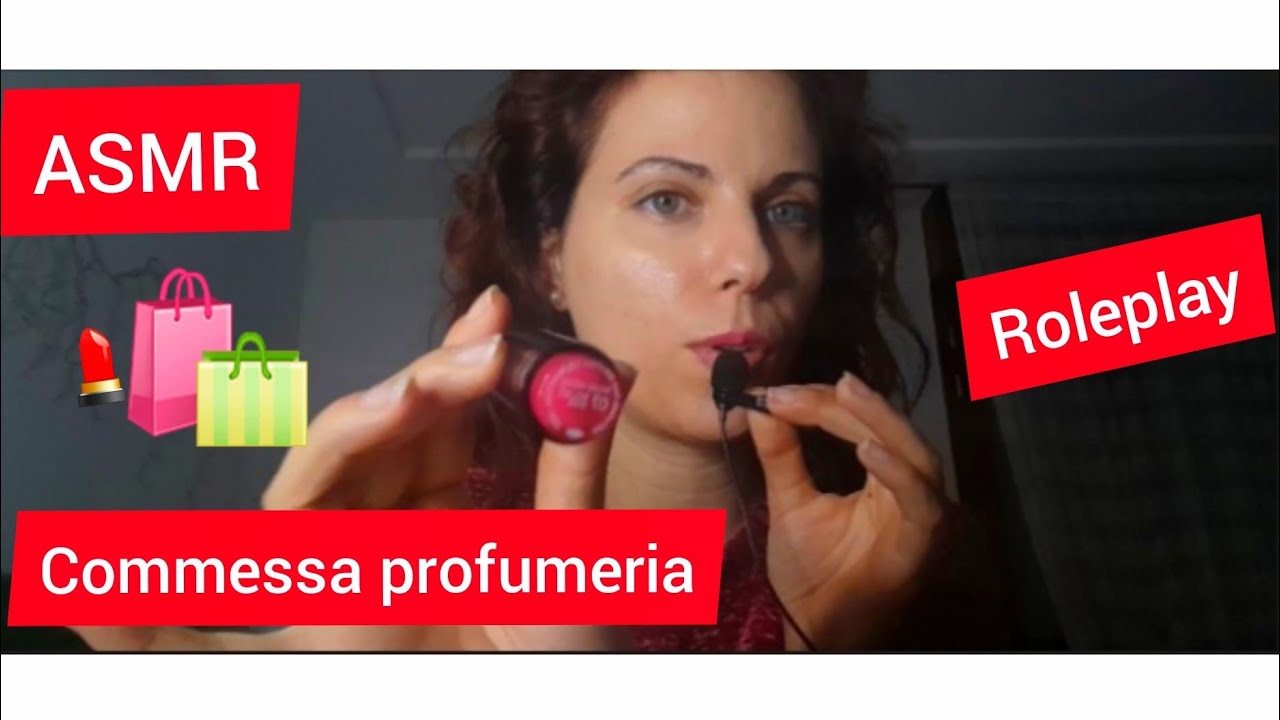 ROLEPLAY ||Commessa negozio di Makeup ASMR •ITA 🌌 #asmr#asmrita#roleplay