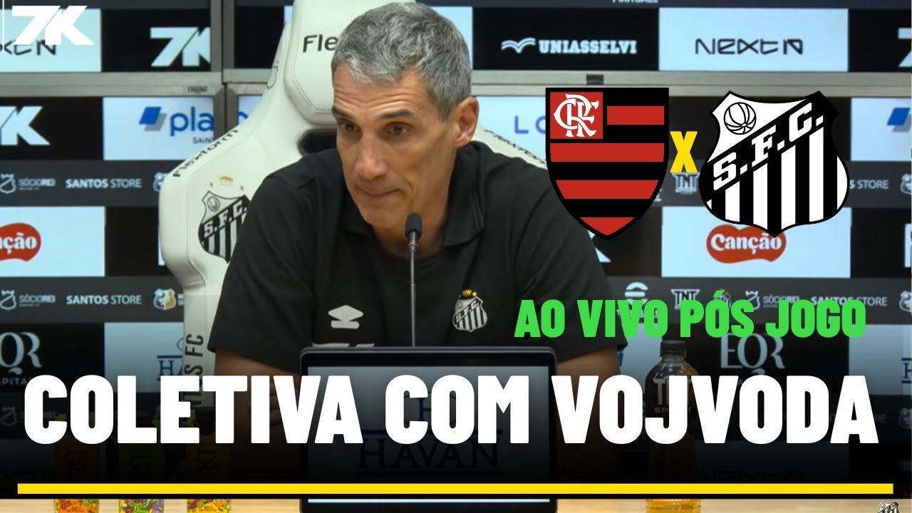 COLETIVA DO VOJVODA AO VIVO - DIRETO DO EST&Aacute;DIO - COLETIVA DO SANTOS AO VIVO