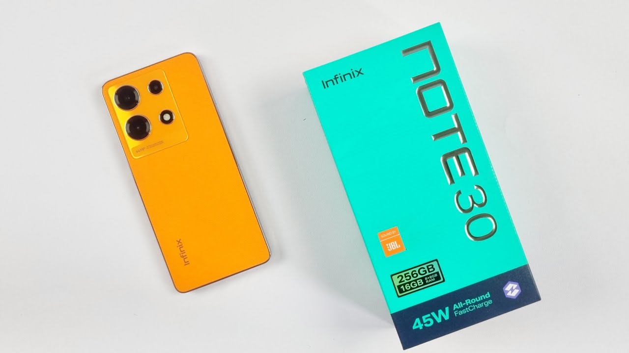 Infinix Note 30 Unboxing & Hands On | Design, New Setup, 102Hz, 45W