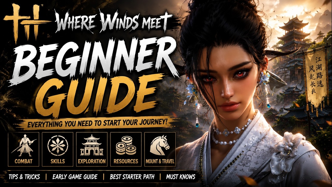 Гайд для новичков по Where Winds Meet | Не совершайте этих ошибок