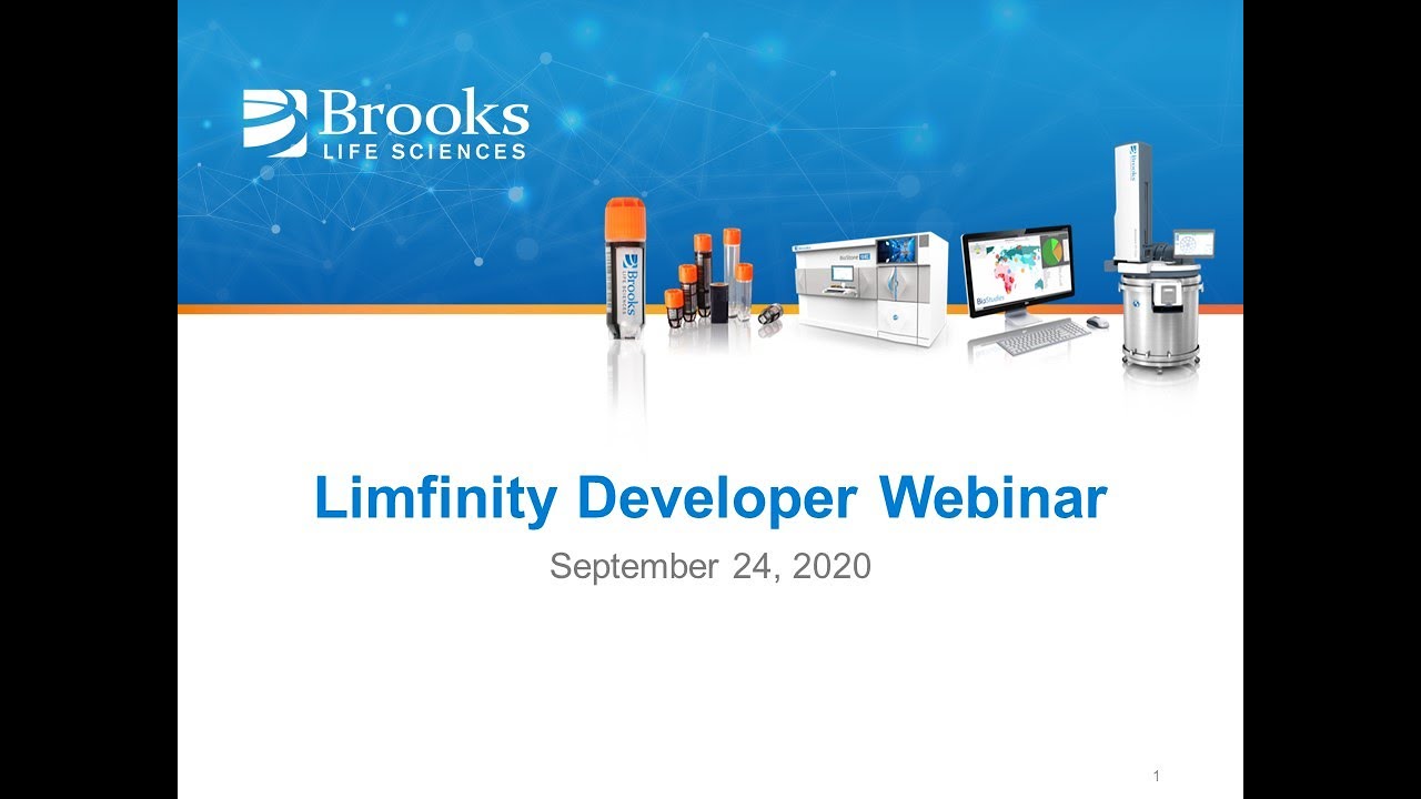 Limfinity Developers Webinar – Sept 24, 2020