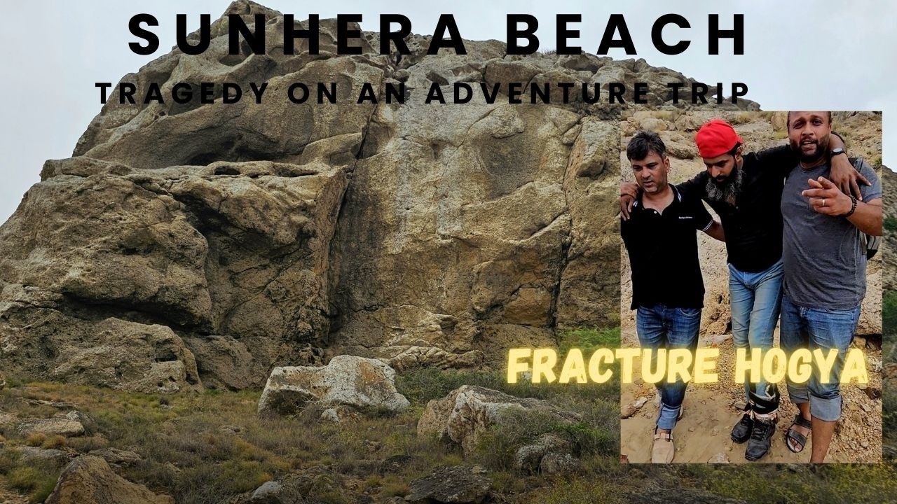 Hadsa hogya: Dost ke Tang fracture hogai | Sunhera Beach Karachi