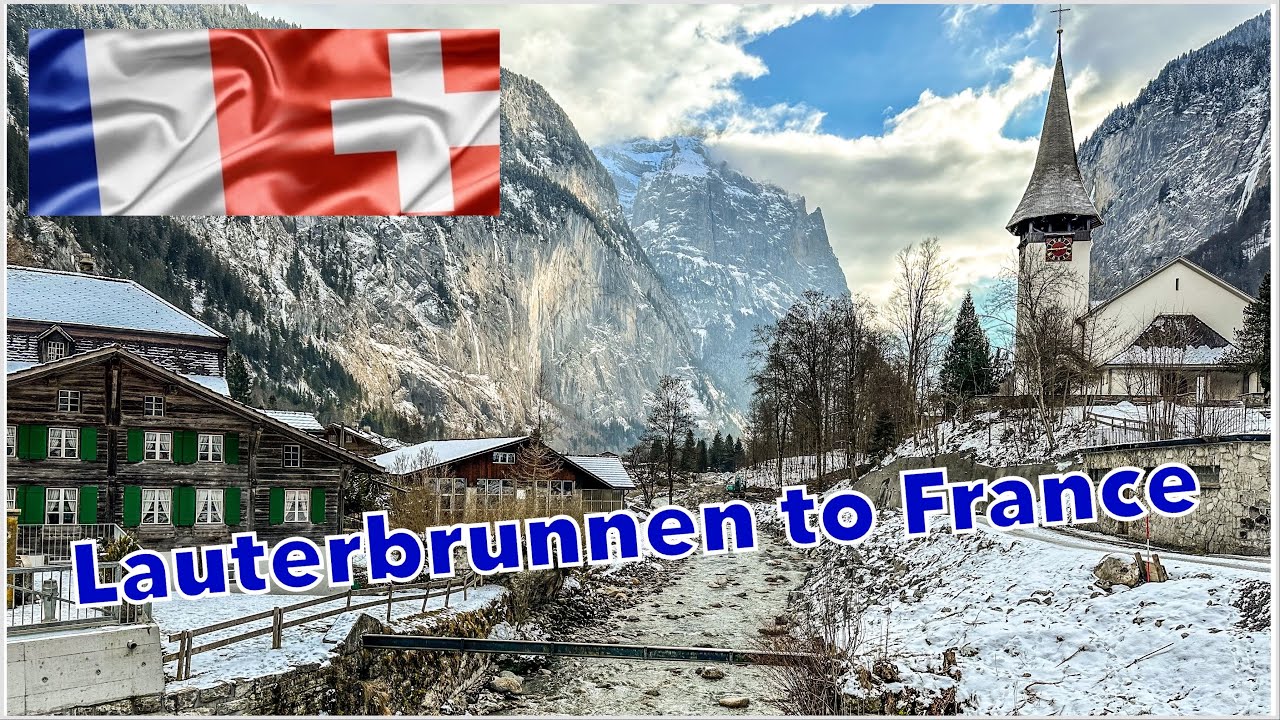 Lauterbrunnen to France DJI Osmo Action