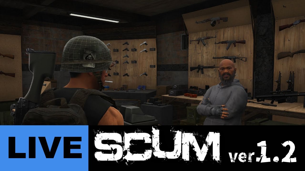 【 SCUM 1.2 】前回の動画でXんだのでサモボルに置いてきたバイク回収する  #live