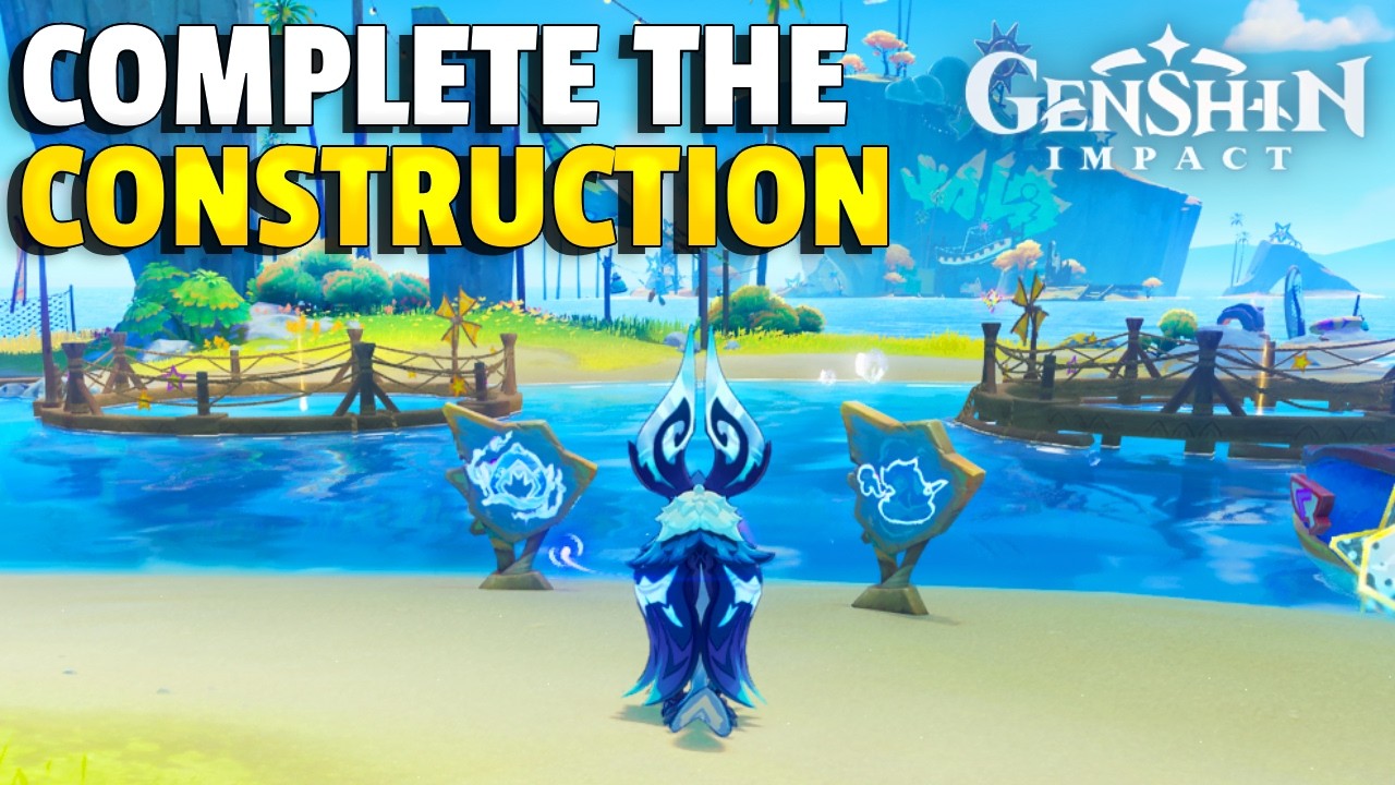 Use the ability of an Iktomisaur to complete construction | Twilight Cruise Guide