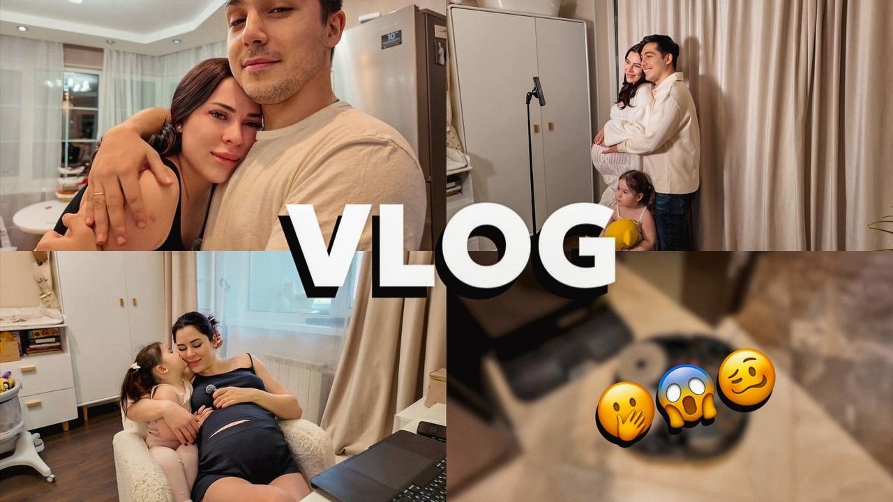 У МЕНЯ ИСТЕРИКА ЗА ДЕНЬ ДО РОДОВ | КАК ВСЕ НАЧАЛОСЬ |  РОБОТ НАЕХАЛ НА 🫢 СОБАЧЬЕ