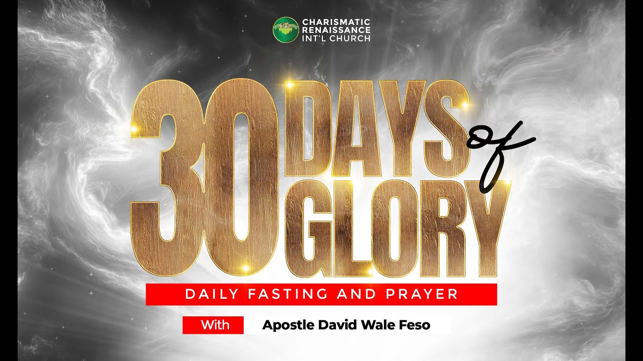 30 Days of Glory Live || Day 30 || Apostle David Wale Feso || 2nd February 2026