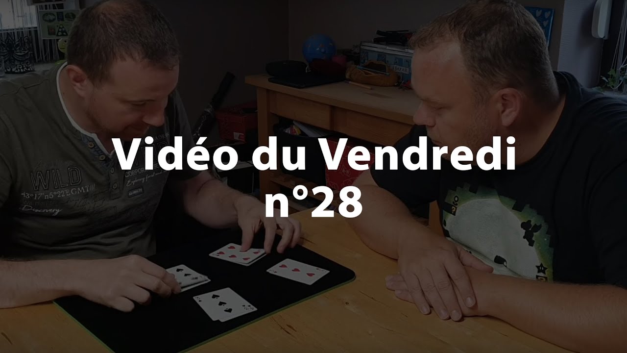 Régis & Philippe - L'ordre et le chaos ! - Tour de magie avec des cartes n°28