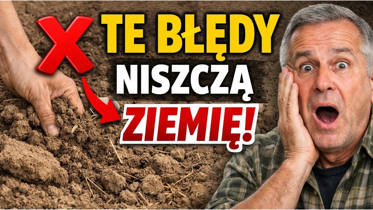 Popełniasz te BŁĘDY? Zobacz jak przygotować ziemię w marcu i mieć 2x WIĘKSZE plony!