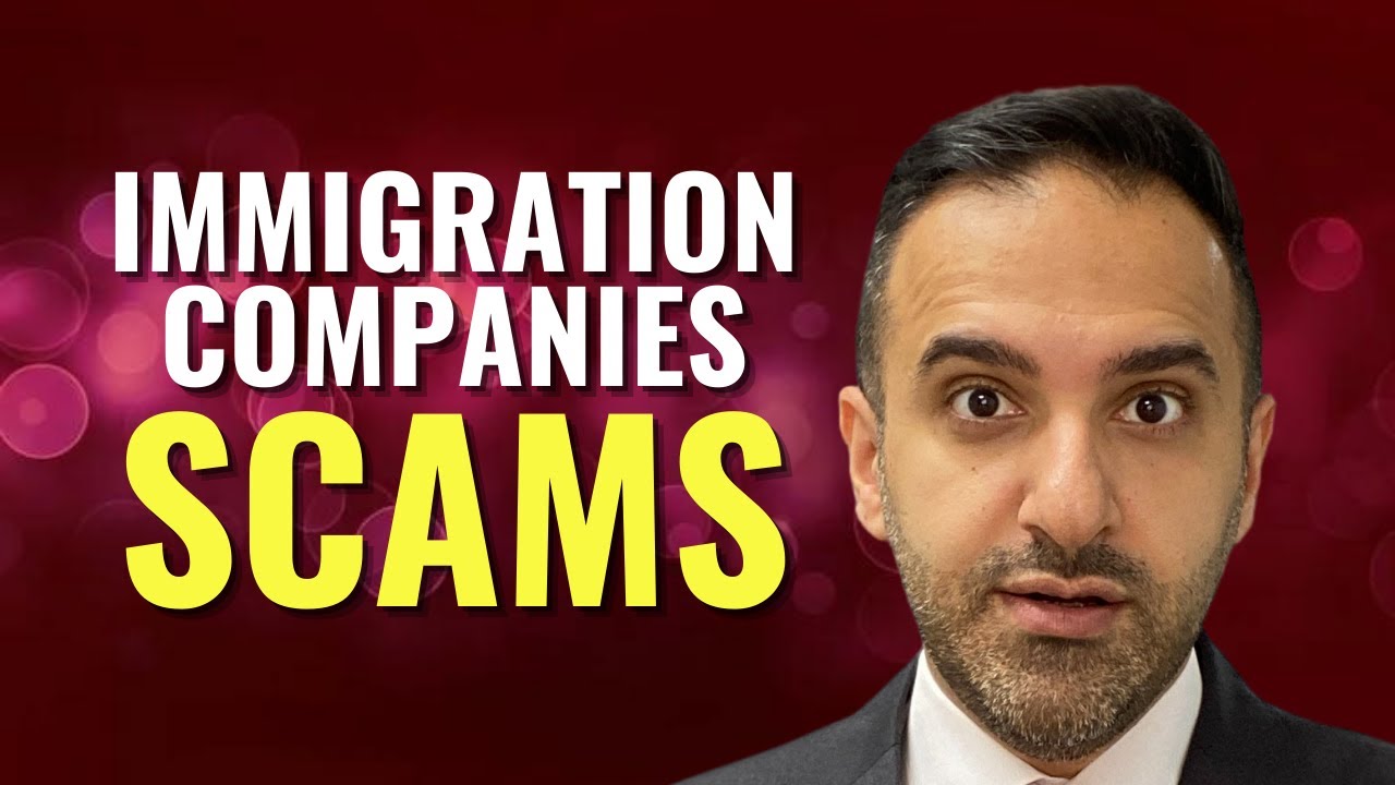 How to avoid immigration companies' scams #Shorts