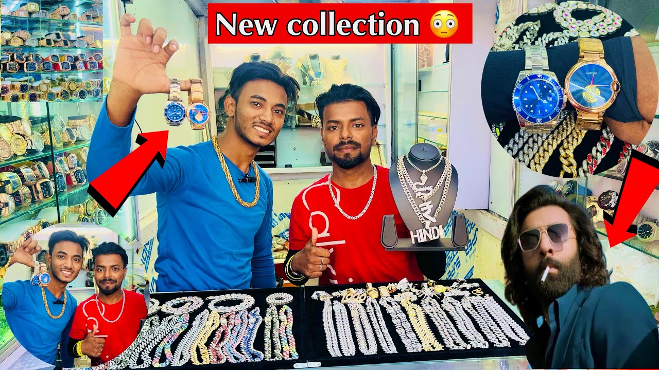 Exploring Og ice Chains And ice Watches in Bandra (w) Low Price 🥳 New Collection Part-2 😎