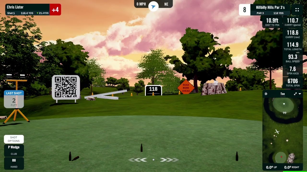 GSPro Hillbilly Hills Par 3's by CDrum