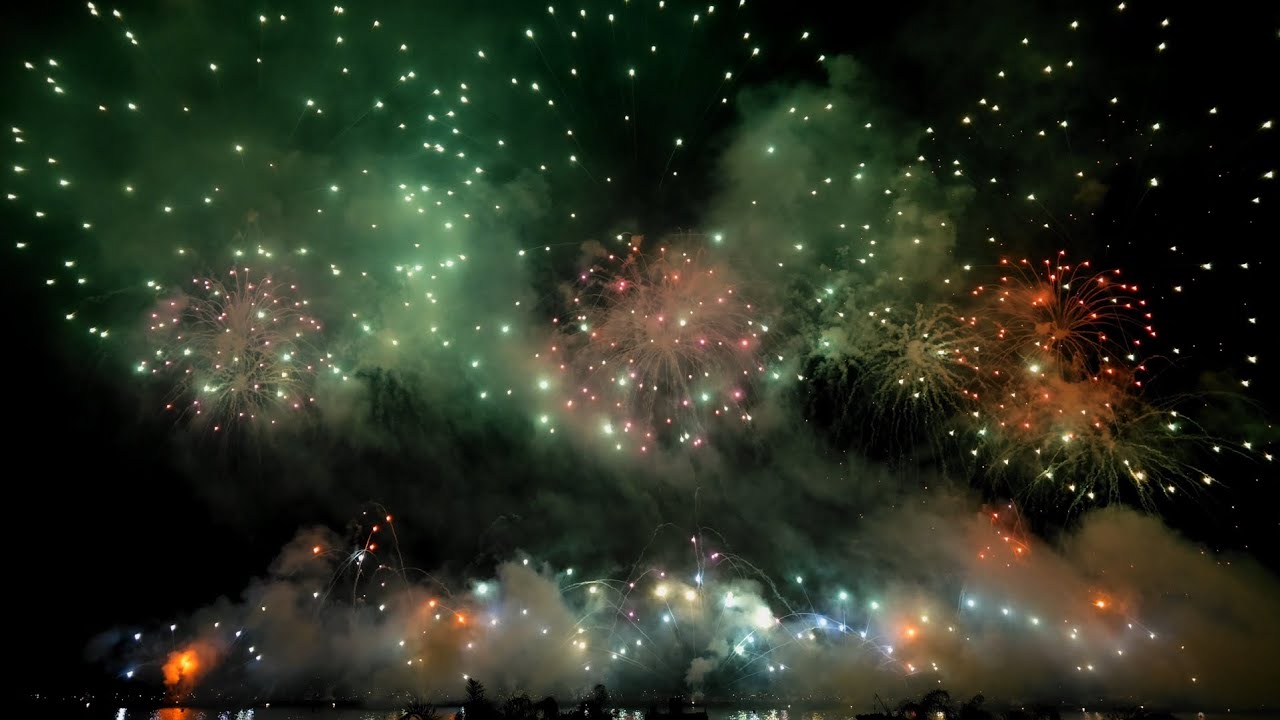 Feu d'artifice de Cannes - Italie - Giuliani - Festival d'art pyrotechnique international  22/07/24