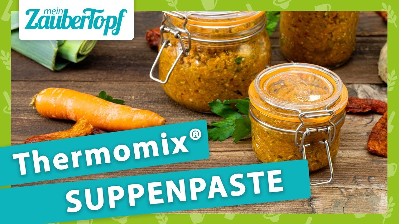 Thermomix® Gemüsebrühpaste 😍 | SCHLUSS mit Fertigbrühe ❌ | das Rezept