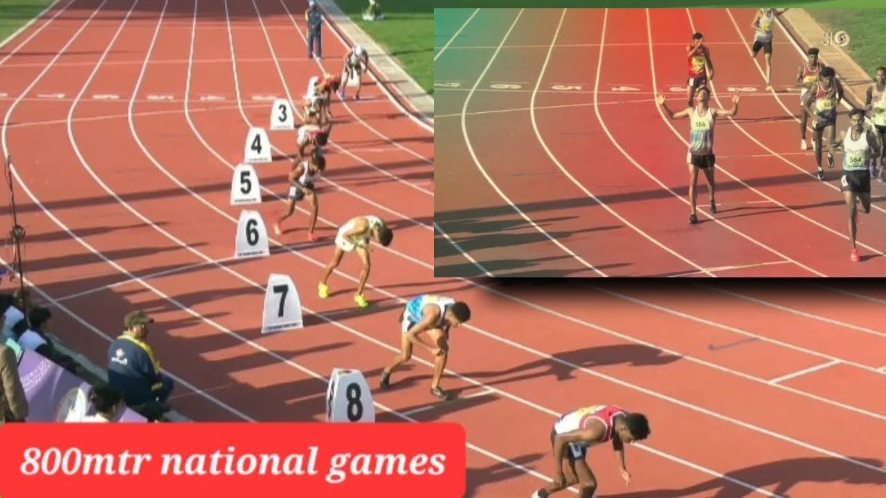 38th_National_Games_2025 / 800mtr 🥇Mohammed afsal /⏰️1:49.13