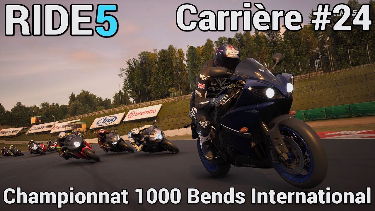 RIDE 5 // carrière #24 // Championnat 1000 Bends International