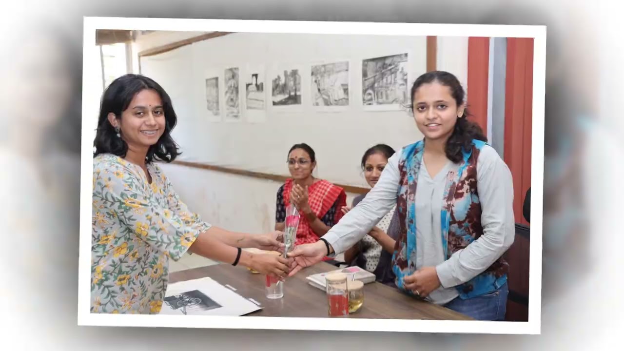 DEPARMENT OF FINE ARTS VNSGU SURAT, DRY POINT PRINT MAKING ART SHOW 2022-23